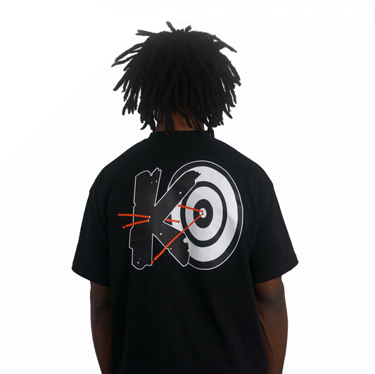 1% Improvements Drop Sleeve Tee - Black